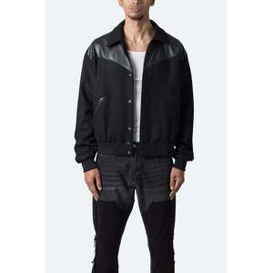 mnml Cowboy Jacket - Black/Black Size LBlack/Black / L